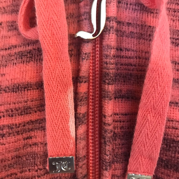 Juicy Couture Velour Hooded Jacket Size L - Picture 8 of 8